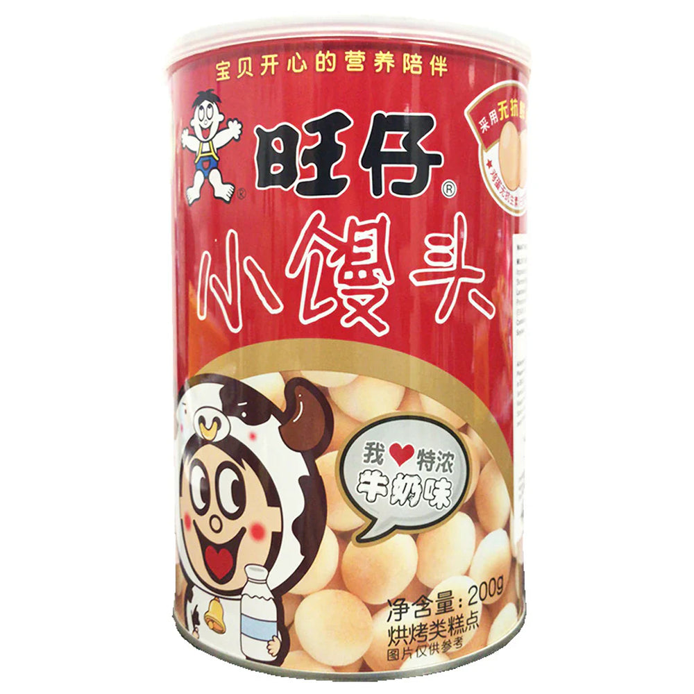 WANT WANT Steamed Bun Biscuit Original Honey Flavour 200g