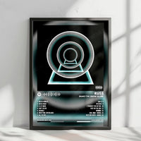 Russ "Shake the Snow Globe" Album Cover Poster - with Complete Tracklist