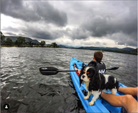 Mahee Tandem Kayak | Plastic Neutral | Blue | Stable & Durable