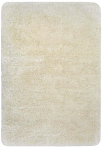 Soft Washable Ivory Shaggy Rug | SA-01