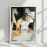 Sebadoh "Bakesale" Album Cover Poster - with Complete Tracklist