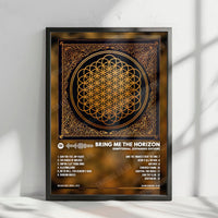 Bring Me The Horizon "Sempiternal" Album Cover Poster - with Complete Tracklist