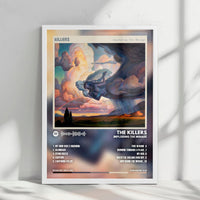 The Killers "Imploding the Mirage" Album Cover Poster - with Complete Tracklist