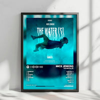 Mick Jenkins "The Water[S]" Album Cover Poster - with Complete Tracklist