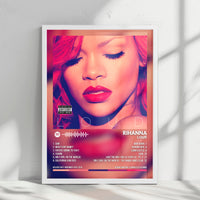 Rihanna "Loud" Album Cover Poster - with Complete Tracklist