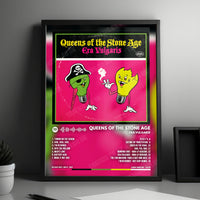 Queens of the Stone Age "Era Vulgaris" Album Cover Poster - with Complete Tracklist