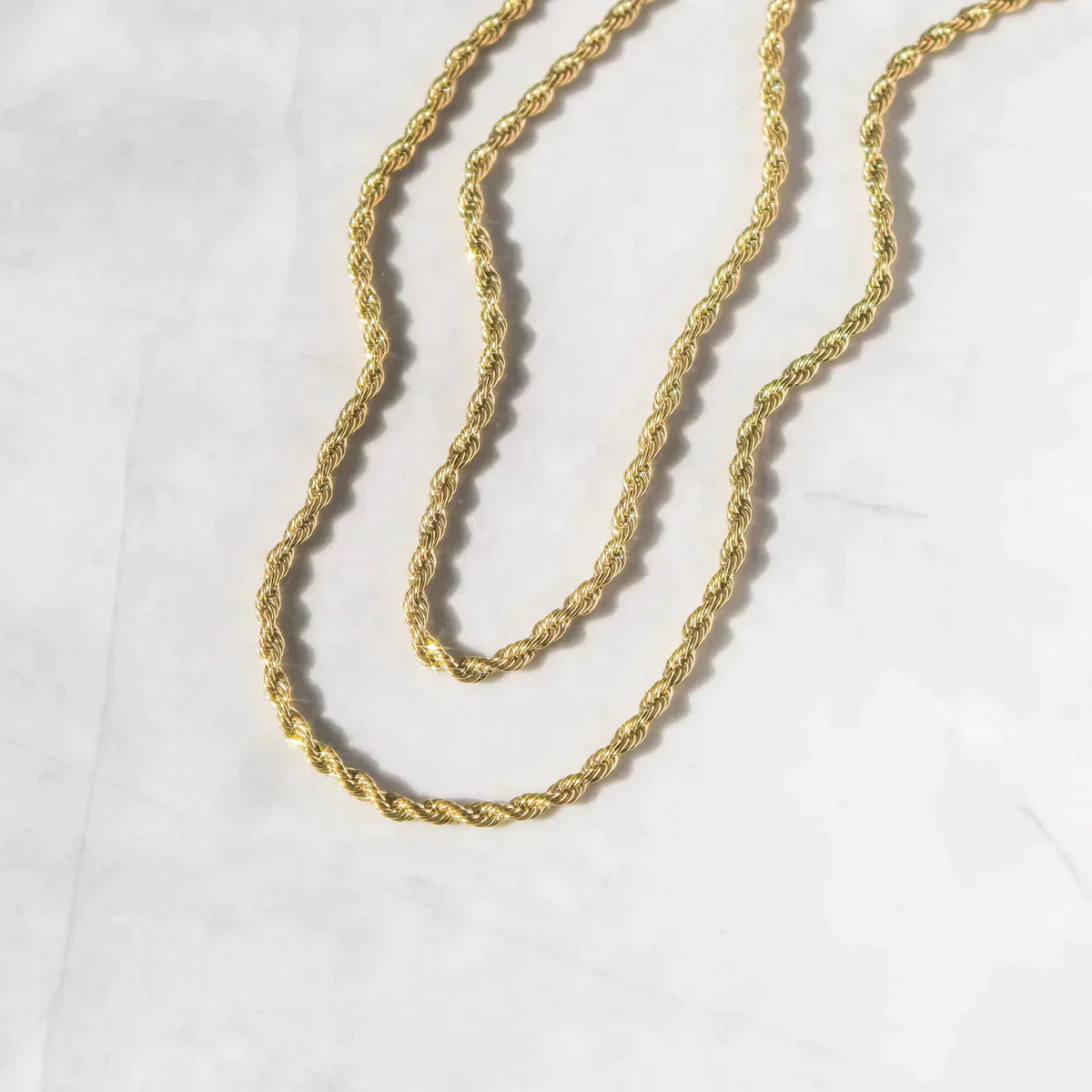 Rope Chain (Gold) 3mm