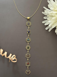 7 Chakra Energy Healing Pendant Necklaces – Gold & Silver Finish