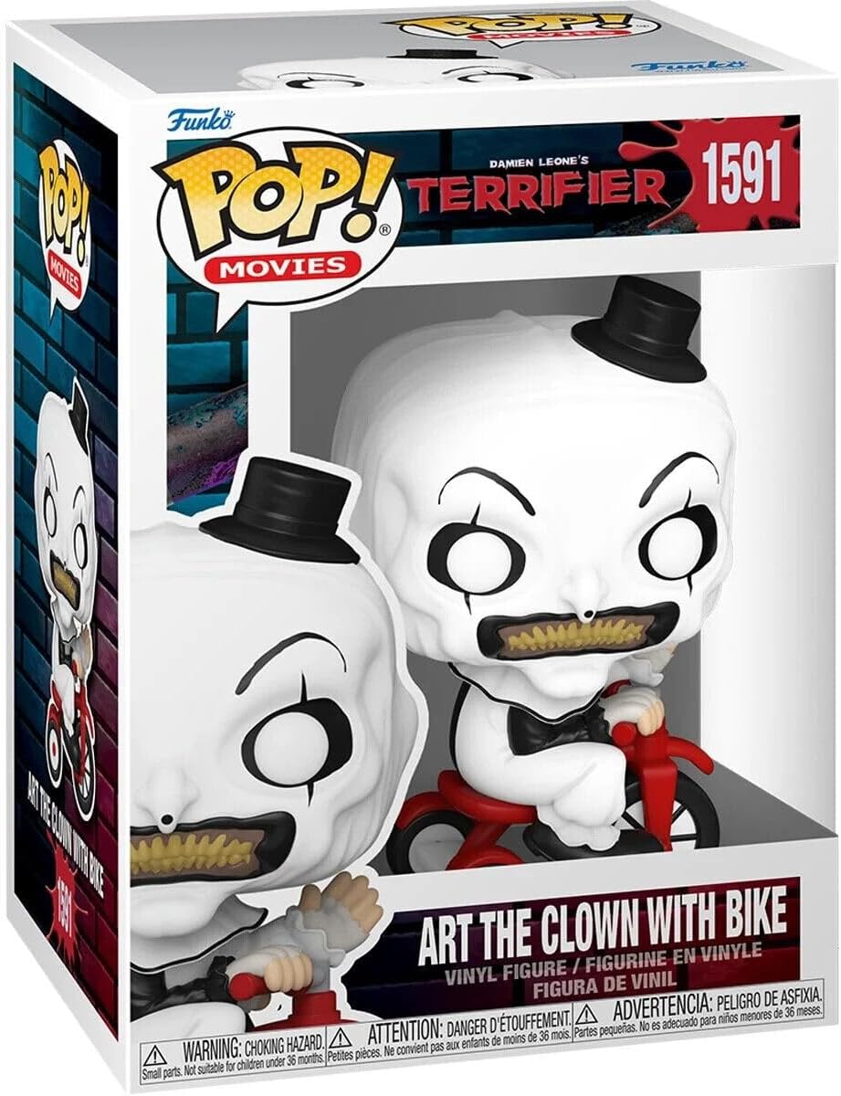 Funko Pop! Movies: Terrifier - Art the Clown With Bike