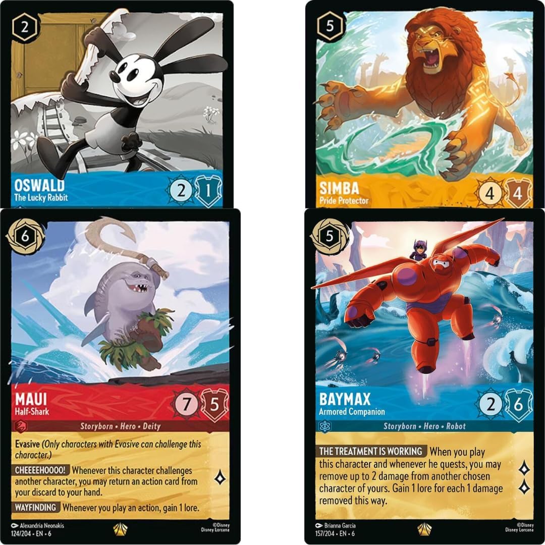 Disney Lorcana TCG Azurite Sea Set 6 - Booster Pack