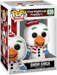 Funko Pop! Games: Five Nights At Freddy's (FNAF) - Holiday Snow Chica