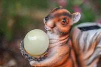 Novelty Solar Red Squirrel Garden Ornament