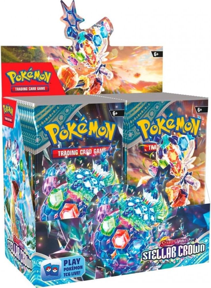 Pokemon TCG: Scarlet & Violet - Stellar Crown - Booster Box (36 packs)