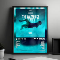 Mick Jenkins "The Water[S]" Album Cover Poster - with Complete Tracklist