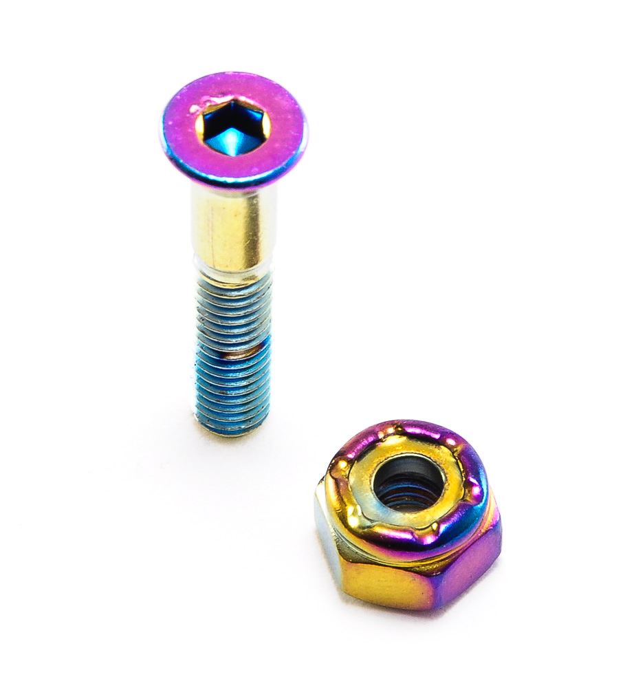 Venom Premium Hardware 1" - Anodised - Neochrome