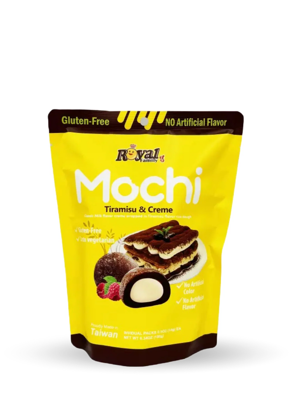 ROYAL FAMILY Mochi Tiramius & Creme 180g