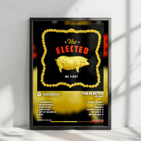 The Elected "Me First" Album Cover Poster - with Complete Tracklist