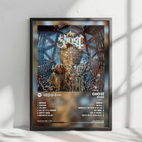 Ghost "Impera  " Album Cover Poster - with Complete Tracklist
