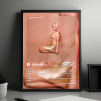 Doja Cat "Amala (Deluxe Version)" Album Cover Poster - with Complete Tracklist