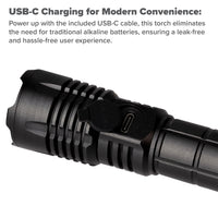 Maplin LED 600 Lumens Lithium Rechargeable Torch