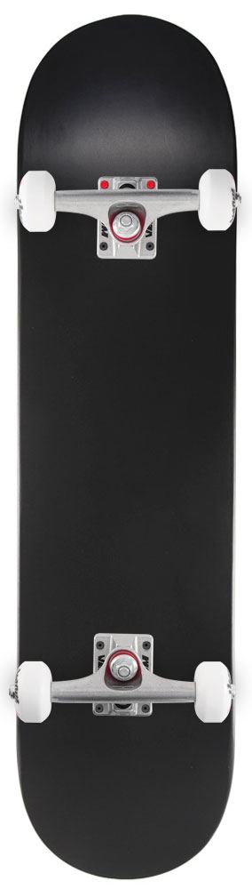 Venom Core Complete Built Skateboard - Matt Black/Raw - 8.0"