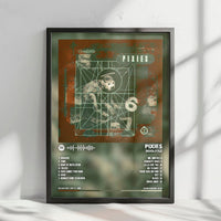 Pixies "Doolittle" Album Cover Poster - with Complete Tracklist