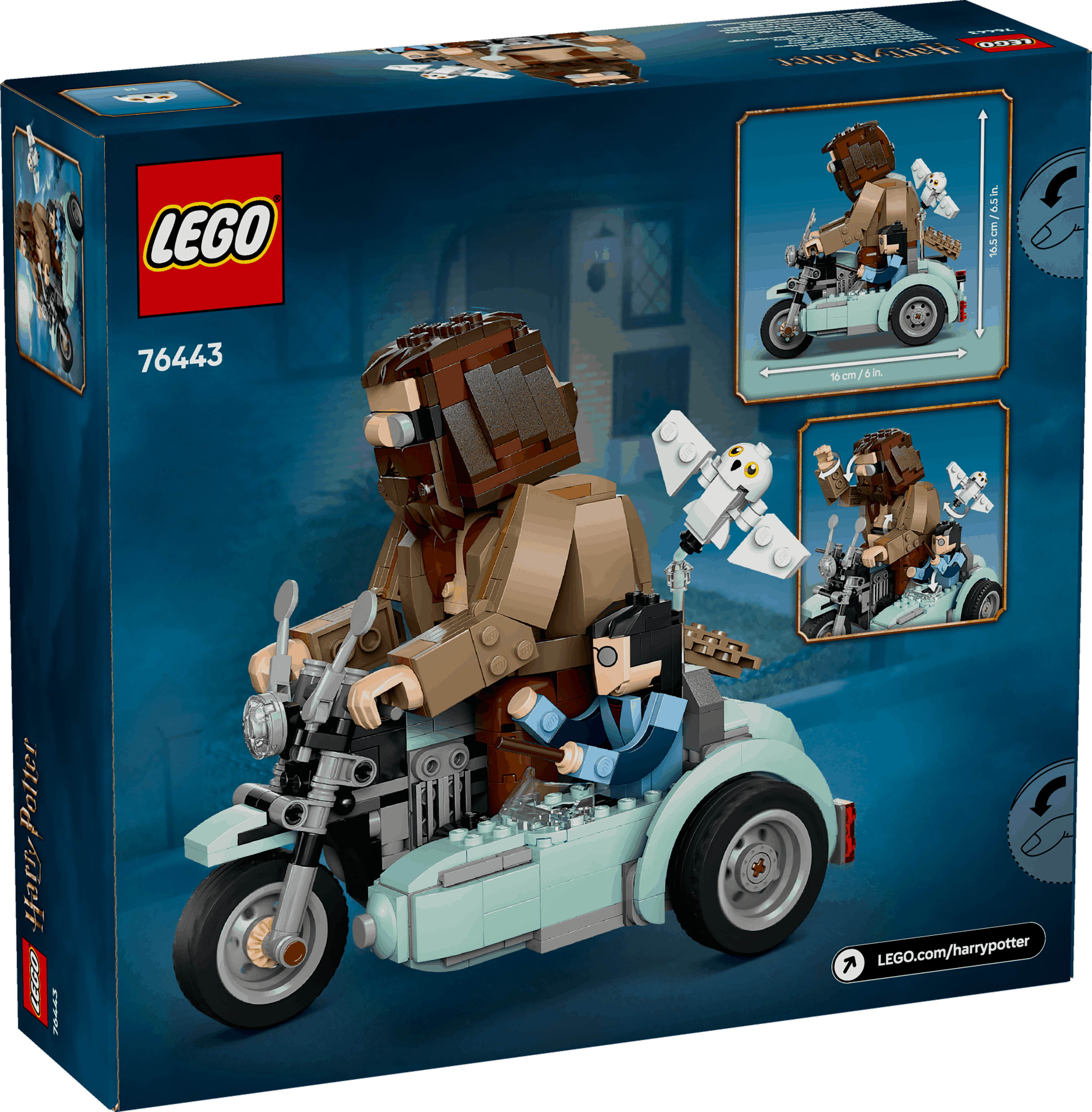 Lego Harry Potter 76443 Hagrid & Harry's Motorcycle Ride for Ages 9+