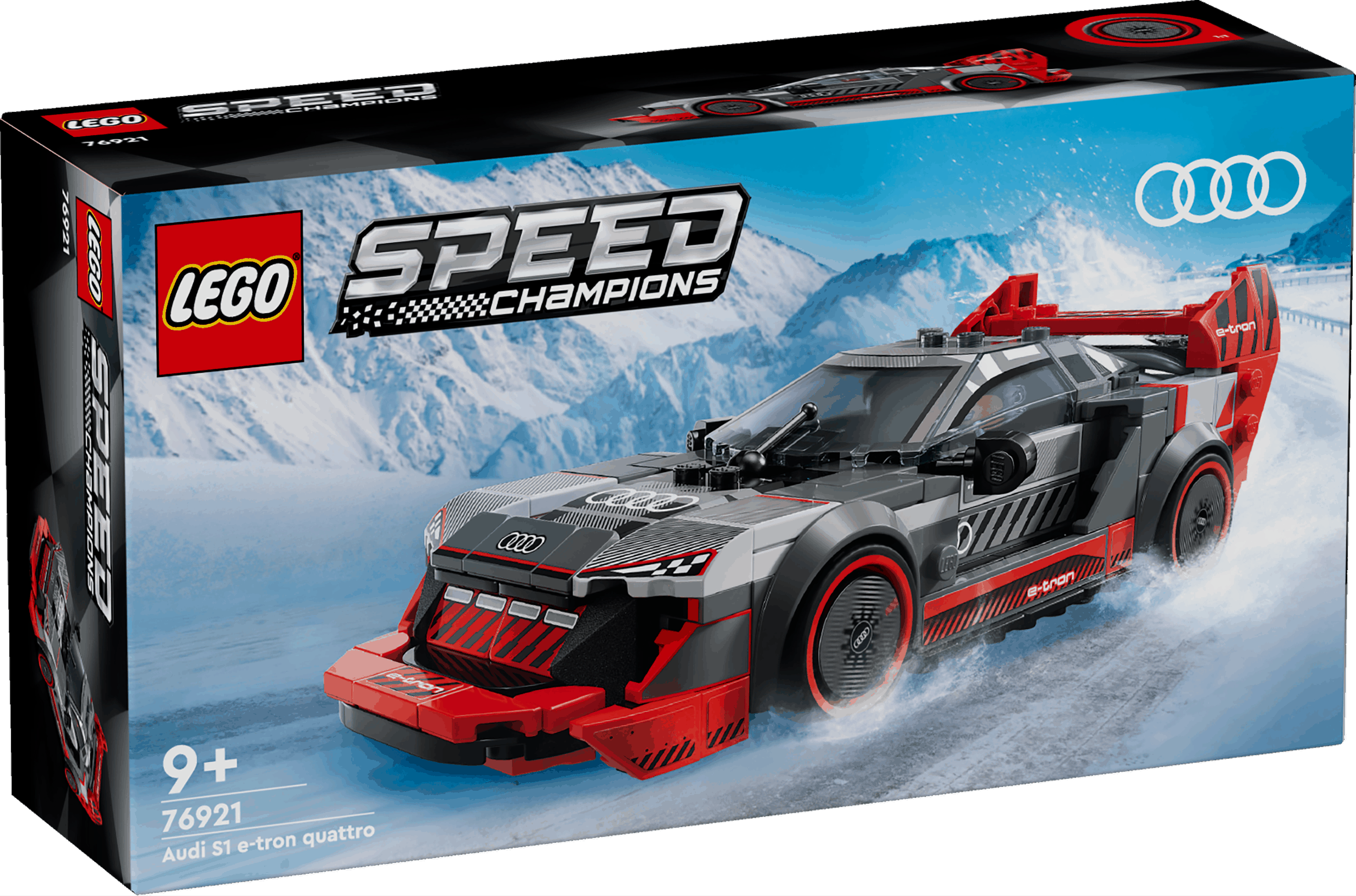 Lego Speed Champions 76921 Audi S1 E-Tron Quattro Race Car for Ages 9+