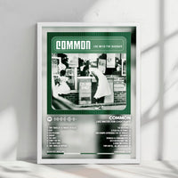 Common "Like Water for Chocolate  " Album Cover Poster - with Complete Tracklist