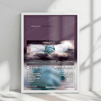 Modest Mouse "The Moon & Antarctica" Album Cover Poster - with Complete Tracklist