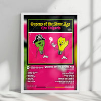 Queens of the Stone Age "Era Vulgaris" Album Cover Poster - with Complete Tracklist