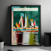 Young the Giant "Young the Giant" Album Cover Poster - with Complete Tracklist