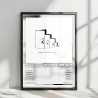 The Whitest Boy Alive "Dreams" Album Cover Poster - with Complete Tracklist