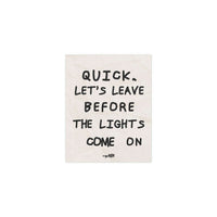 Arctic Monkeys - Leave Before the Lights Come On