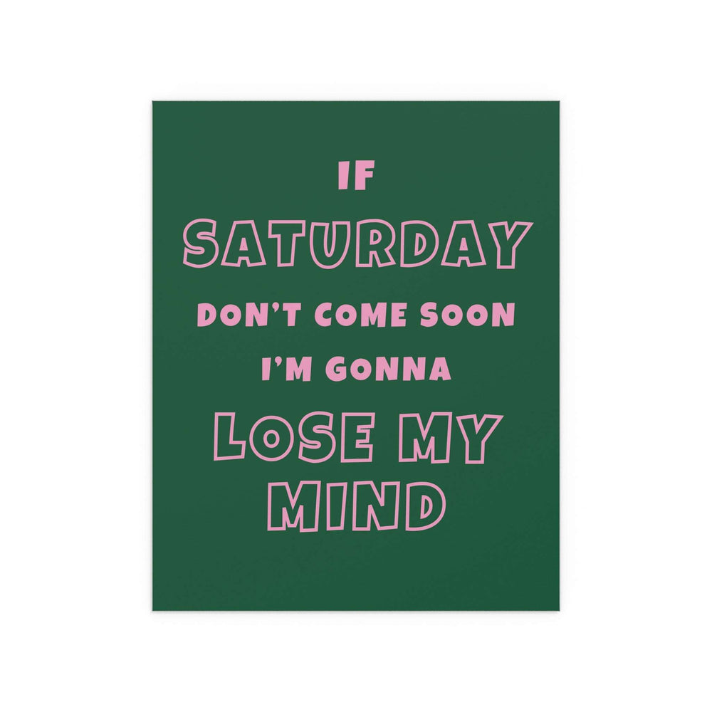 Sam Fender - Saturday (Green + Pink)