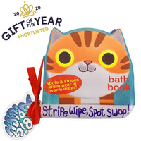 Baby's Magic Bath Book with Disappearing Design - Animal OR Dinosaur