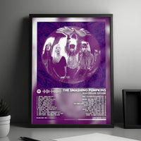 The Smashing Pumpkins "Gish" Album Cover Poster - with Complete Tracklist