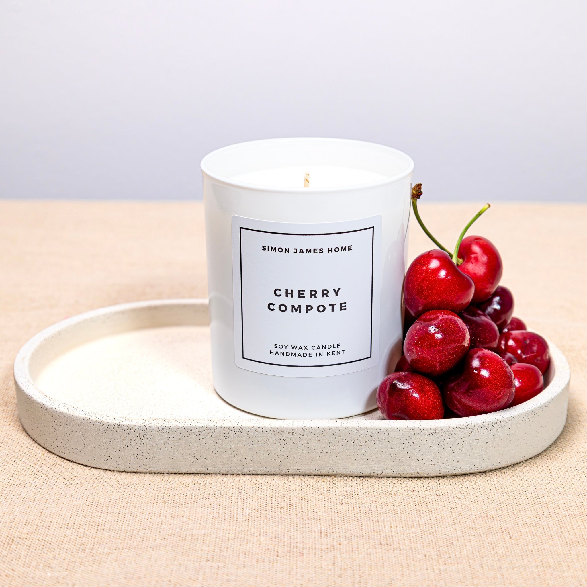 Cherry Compote Handmade Soy Wax Candle