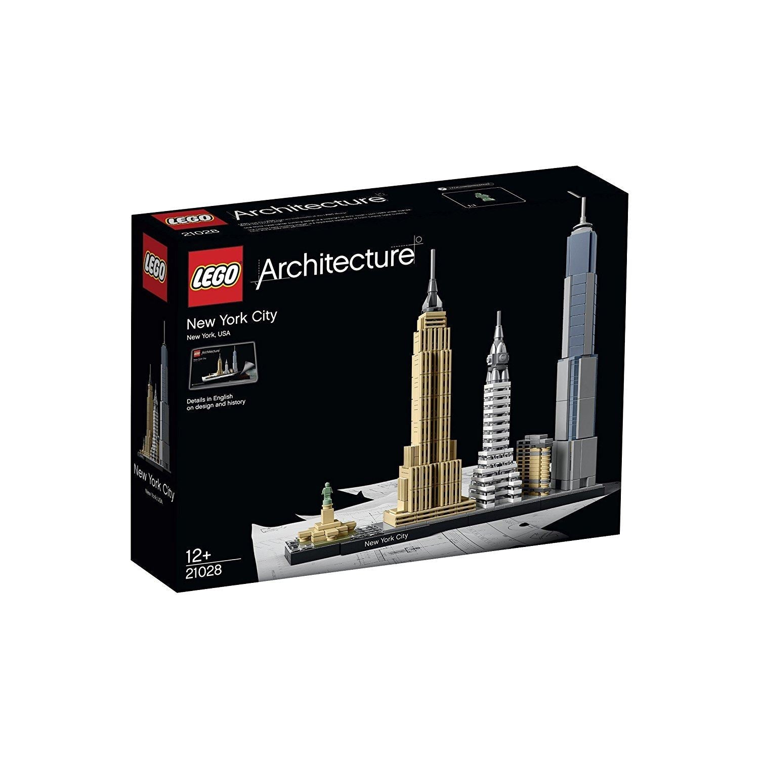 Lego Architecture 21028 New York City Skyline Model for Ages 12 and Up