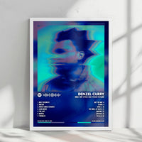 Denzel Curry "Nostalgic 64" Album Cover Poster - with Complete Tracklist