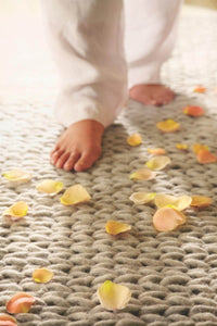 Fusion Oyster Braided Wool Rug