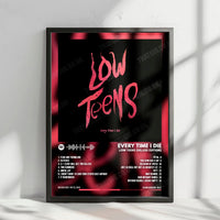 Every Time I Die "Low Teens" Album Cover Poster - with Complete Tracklist