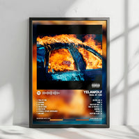 Yelawolf "Trial by Fire" Album Cover Poster - with Complete Tracklist