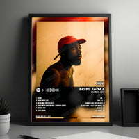 Brent Faiyaz "Sonder Son" Album Cover Poster - with Complete Tracklist