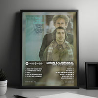 Simon & Garfunkel "Bridge Over Troubled Water  " Album Cover Poster - with Complete Tracklist