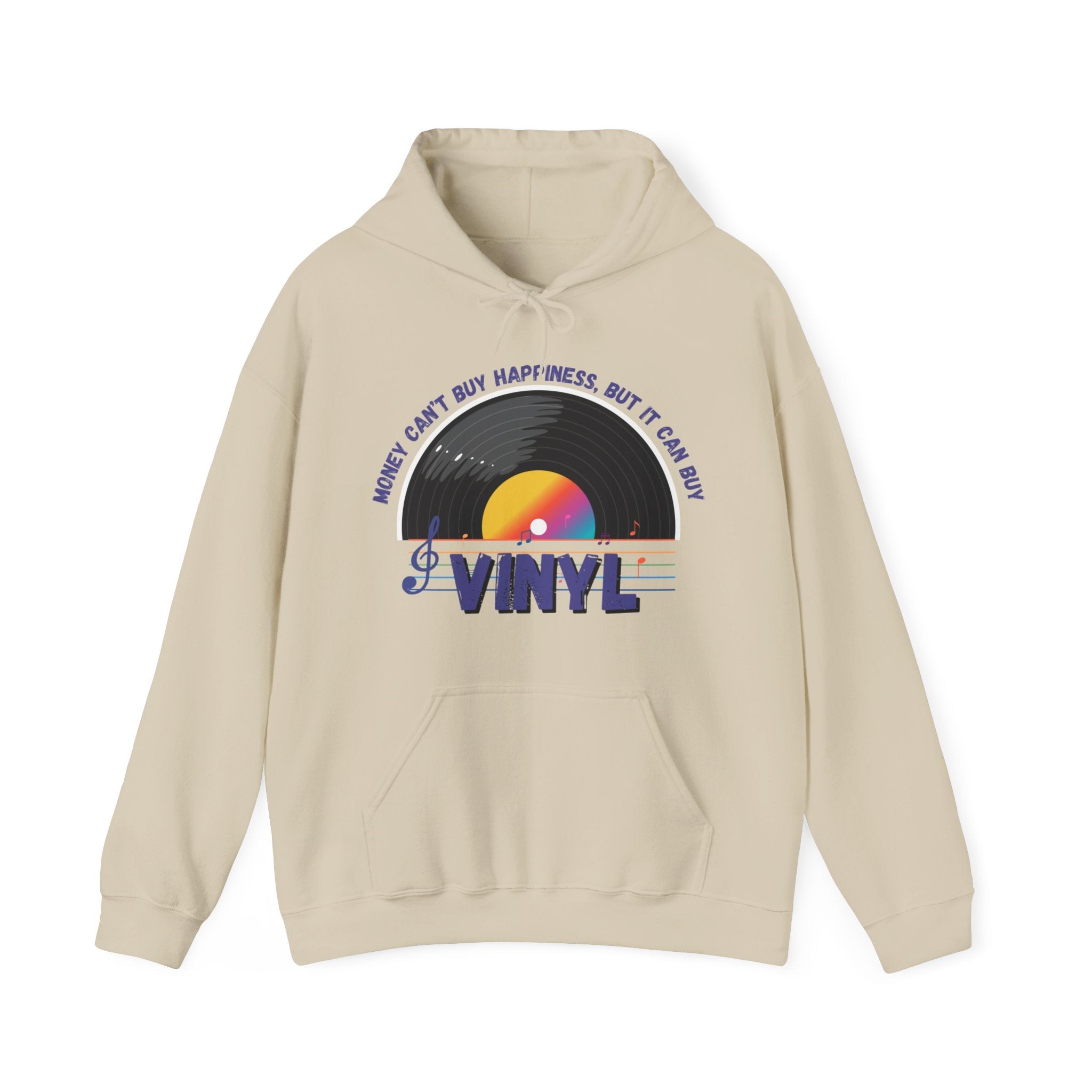 'Money Can't Buy Happiness, But It Can Buy Vinyl' Men's Hoodie