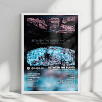 Between the Buried and Me "The Parallax II" Album Cover Poster - with Complete Tracklist