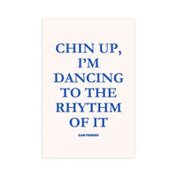 Sam Fender - Chin Up (Blue + Off-white)