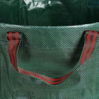 Large Reusable Green Garden Waste Refuse Sack