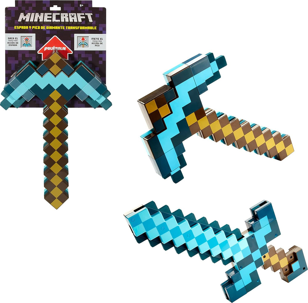 Minecraft Transforming Sword and Pickaxe